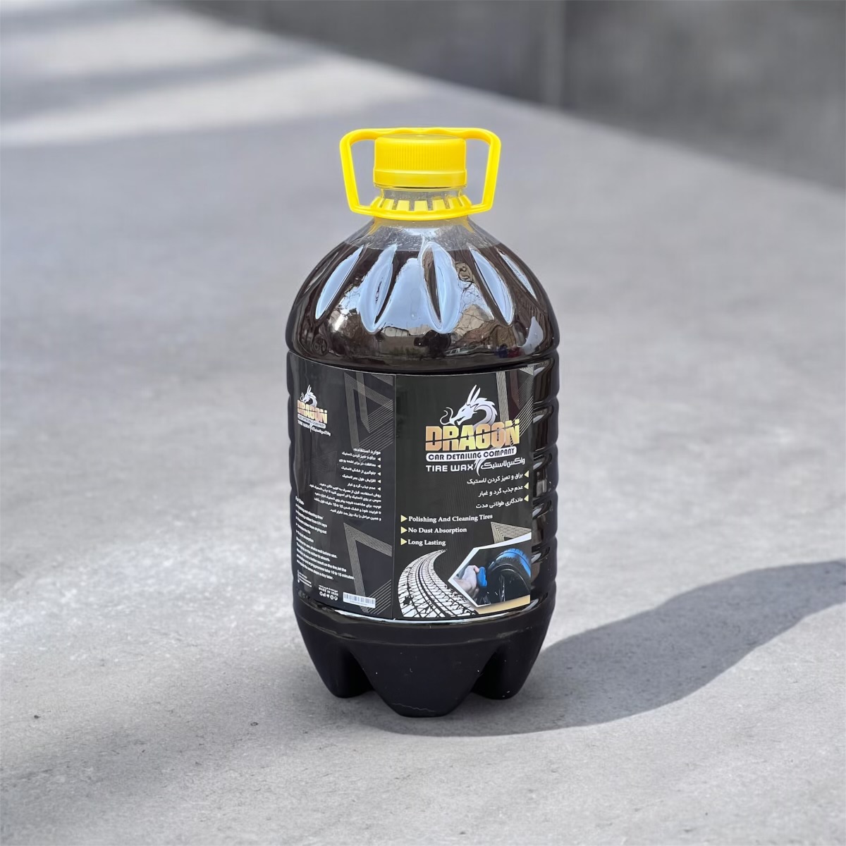 واکس لاستیک براق ۴لیتری