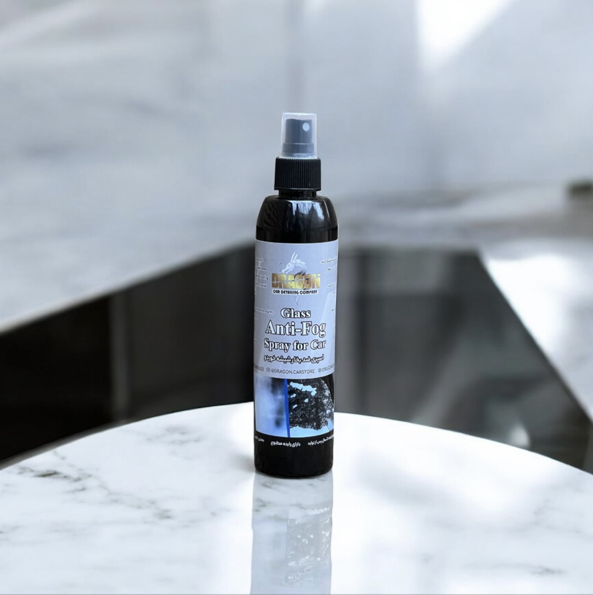 ضدبخارشیشه‌نانو‌دراگون